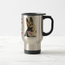 Loved & Protected By A German Shepherd Coffee Mugs