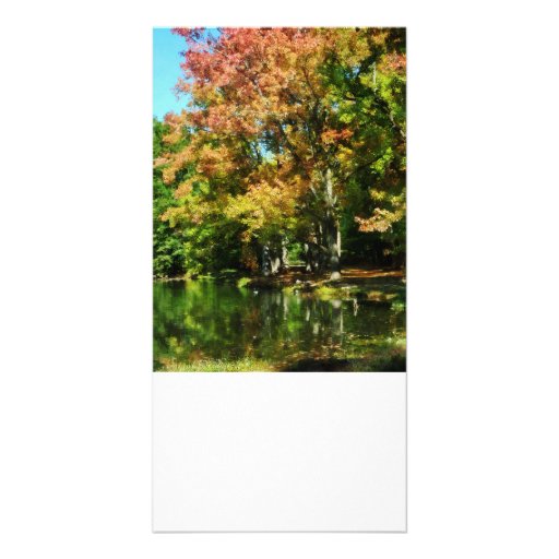 Lovely Autumn Reflections Photo Card