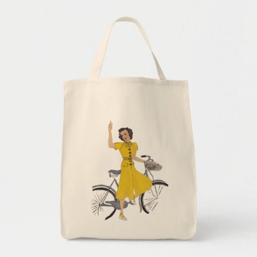 lovely bike lady bag