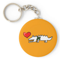 Lovely Crocodile Keychain