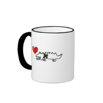 Lovely Crocodile Coffee Mugs