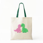 "Lovely Dinos" Tote Bags