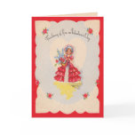 Lovely Doll Valentines Day Card