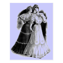 Lovely Edwardian Ladies Postcard