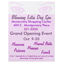 Lovely Eyes Business Flyer