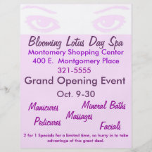 Lovely Eyes Business Flyer