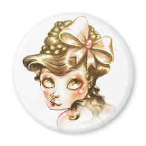 Lovely face magnets