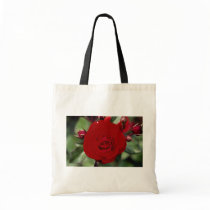Lovely Floribunda 'Europeana' Canvas Bag