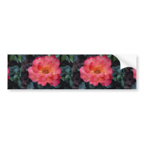 Lovely Floribunda 'Orangeade' Bumper Sticker