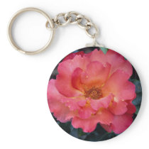 Lovely Floribunda 'Orangeade' Keychains
