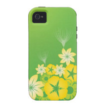 Lovely Flowers Vibe iPhone 4 Case