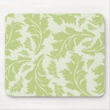 Lovely Green leaves Mousepad