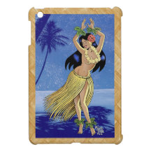 Lovely Hula Dancer Cover For The iPad Mini