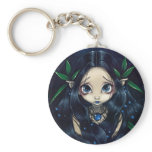"Lovely is the Night" Keychain