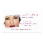 Lovely Lady Makeup/Nails/Beauty 2 Business Cards