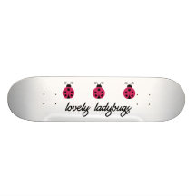 Lovely Ladybugs Skate Deck