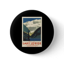Lovely Lake Louise Pinback Button