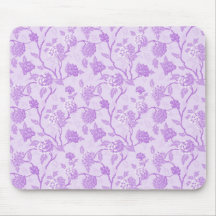 Lovely Lavender Floral Mousepad