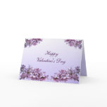 Lovely Lilacs Valentine Card