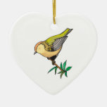 lovely little goldfinch bird ornaments