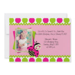 Lovely Little Ladybug Invite invitations