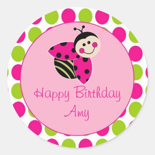 Lovely Little Ladybug Sticker