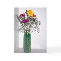 Lovely little water-green vase cards