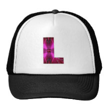 Lovely Name Initial L LL LLL Trucker Hat