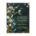 Lovely Night: Wedding Save the Date Postcards