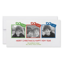 Lovely Packages Holiday Photo Card