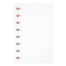 Lovely Pink Lilies Stationery