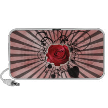 lovely red rose Speakers