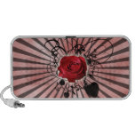 lovely red rose Speakers speakers