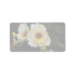 Lovely Shrub Rose 'Golden Wings' Custom Address Label
