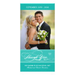 Lovely Thank You Photo Card (4x8)