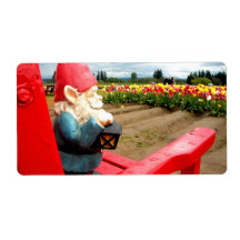 Lovely View Personalized Shipping Labels