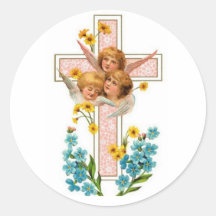 Lovely Vintage Angels Stickers