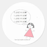 lovemyjobgirl sticker