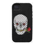 Lover Boy Skull Vibe iPhone 4 Cases