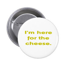 Lover of Cheese Button