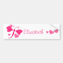 Loverly Dragon Fly Bumper Stickers