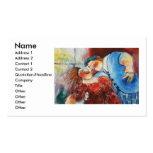 Lovers Dance Business Card