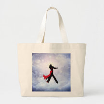 Lovers dancing in the love star bags