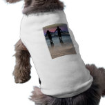 Lovers Holding Hands Walking into the Beach Sunset pet clothing