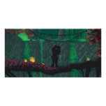 Lovers in a Lost Paradise Photo Card Template