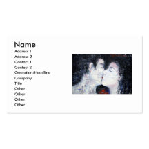 Lovers Kiss Business Card