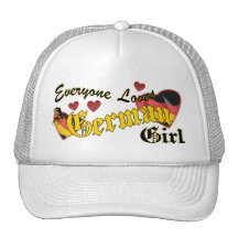 Loves German Girl Hat