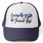 Loves Jewish Girl Hat