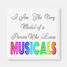 Loves Musicals Magnet