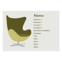Loveseat - Chubby Business Card Templates